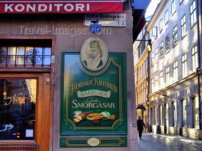 sweden161: Stockholm, Sweden: Konditori in Gamla Stan - photo by M.Bergsma - (c) Travel-Images.com - Stock Photography agency - Image Bank