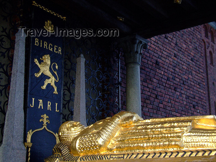 sweden165: Stockholm, Sweden: Birger Jarl - founder of Stockholm - Viking chieftan, member of the House of Bjelbo - photo by M.Bergsma - (c) Travel-Images.com - Stock Photography agency - Image Bank