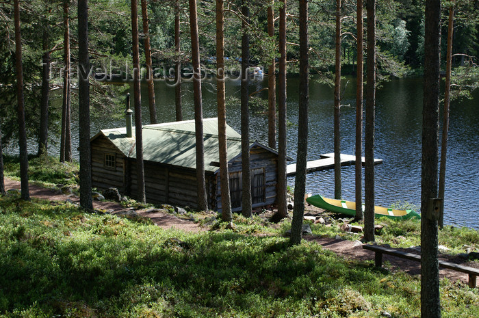 sweden74: Älvdalen, Dalarnas län, Sweden:a sauna by the lake Navarsjö - photo by A.Ferrari - (c) Travel-Images.com - Stock Photography agency - Image Bank