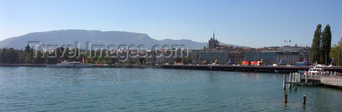 switz156: Switzerland / Suisse / Schweiz / Svizzera - Geneva / Genève / Genf / Ginevra / GVA: Mont Blanc bridge / pont du mont-blanc - photo by C.Roux - (c) Travel-Images.com - Stock Photography agency - Image Bank