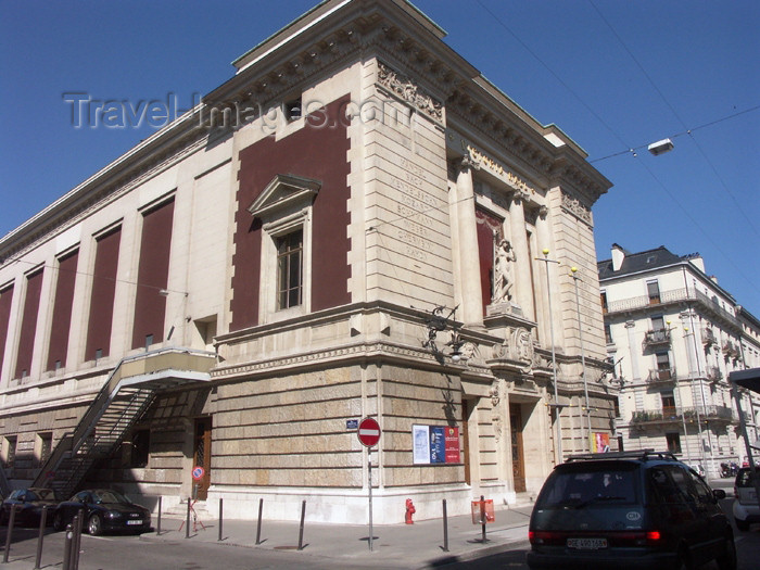 switz163: Switzerland / Suisse / Schweiz / Svizzera - Geneva / Genève / Genf / Ginevra / GVA: Victoria hall - built in tribute to the Queen of England - Rue du Général-Dufour - photo by C.Roux - (c) Travel-Images.com - Stock Photography agency - Image Bank