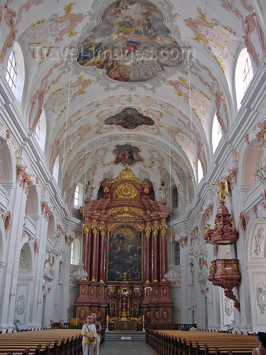 switz169: Switzerland / Suisse / Schweiz / Svizzera - Luzern / Lucerne / Lucerna: Jesuit church - St Francis Xavier / eglise des jesuites saint-françois-xavier / Jesuiten Kirche (photo by Christian Roux) - (c) Travel-Images.com - Stock Photography agency - Image Bank