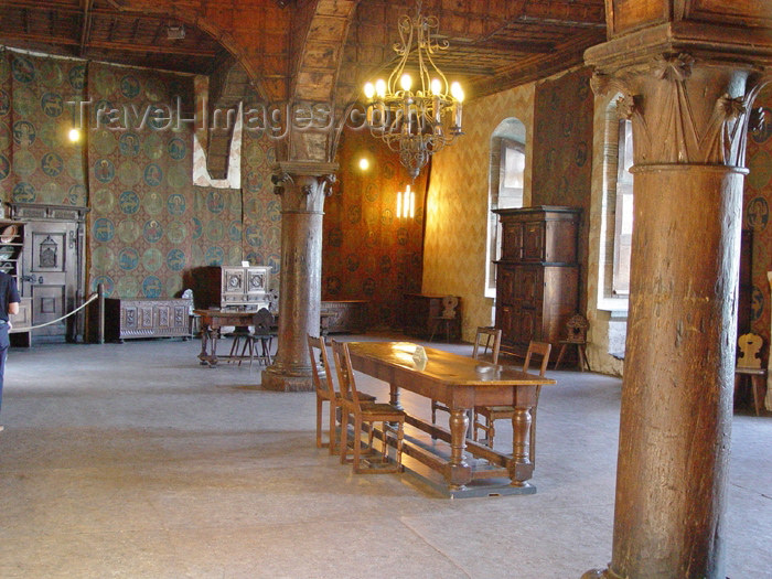 switz201: Switzerland - Suisse - Montreux: Chateau de Chillon - exhibition II (photo by Christian Roux) - (c) Travel-Images.com - Stock Photography agency - Image Bank