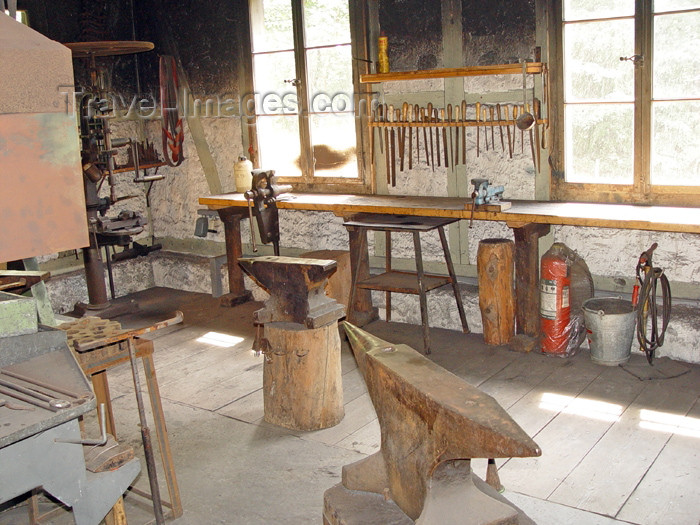 switz228: Ballenberg - open air museum: iron works / forge - photo by C.Roux - (c) Travel-Images.com - Stock Photography agency - Image Bank