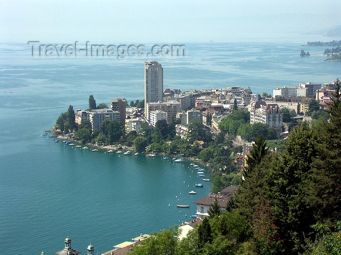 switz237: Switzerland - Montreux: riviera - view from Les Planches - depuis les Planches (photo by Christian Roux) - (c) Travel-Images.com - Stock Photography agency - Image Bank