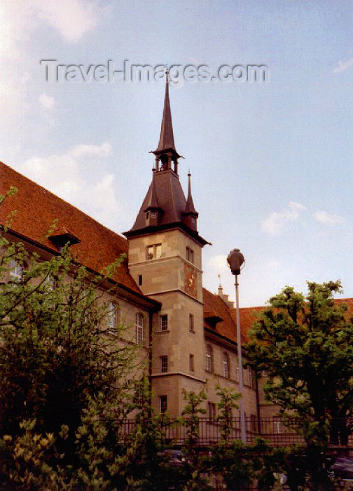 switz35: Switzerland - Lausanne (Vaud canton): Gymnase de la cité - photo by M.Torres - (c) Travel-Images.com - Stock Photography agency - Image Bank