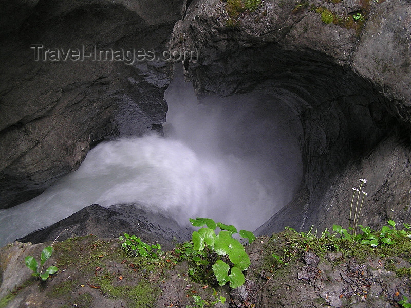 switz381: Switzerland - Bernese Alps - Trümmelbach Falls - photo by J.Kaman - (c) Travel-Images.com - Stock Photography agency - Image Bank