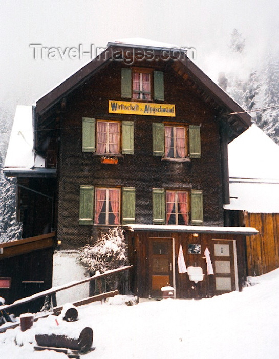 switz57: Switzerland / Suisse / Schweiz / Svizzera - Hergiswil (Nidwalden canton): al fresco toilets on the slopes of mount Pilatus - photo by M.Torres - (c) Travel-Images.com - Stock Photography agency - Image Bank