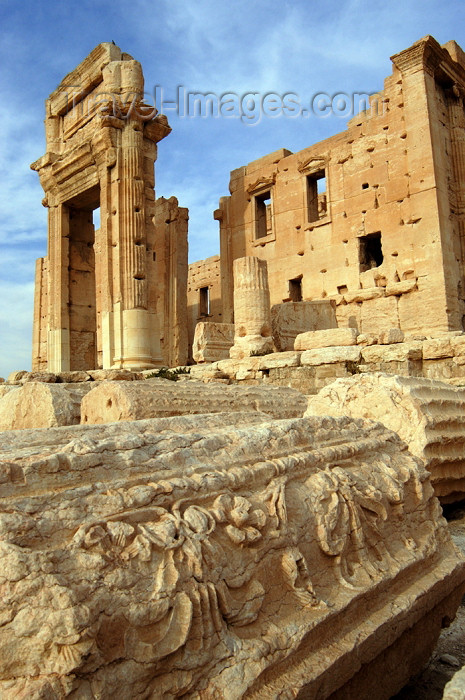 syria1: Syria - Palmyra  / Tadmor / PMS: Temple of Bel - decoration - photo by J.Wreford - (c) Travel-Images.com - Stock Photography agency - Image Bank