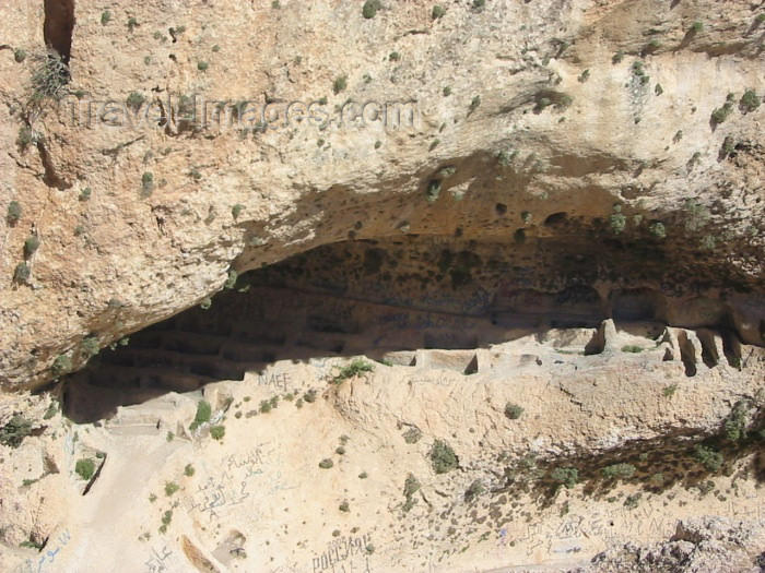syria108: Maalula, Syria: ancient Christian caves - photographer: D.Ediev - (c) Travel-Images.com - Stock Photography agency - Image Bank