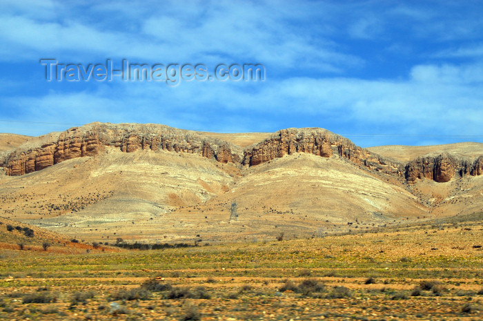 syria114: Maaloula, Syria: cliffs outside town - photographer: M.Torres - (c) Travel-Images.com - Stock Photography agency - Image Bank