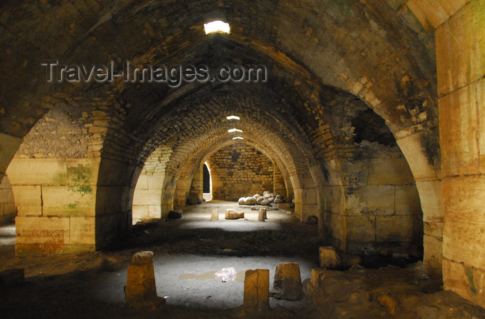 syria207: Crac des Chevaliers / Hisn al-Akrad, Al Hosn, Homs Governorate, Syria: kitchen area - UNESCO World Heritage Site - photo by M.Torres /Travel-Images.com - (c) Travel-Images.com - Stock Photography agency - Image Bank