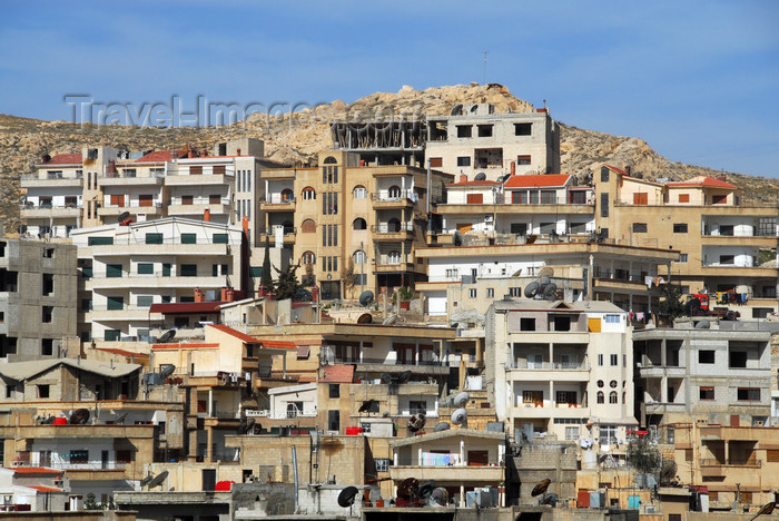 syria236: Saidnaya / Seydnaya - Rif Dimashq governorate, Syria: residential area - photo by M.Torres / Travel-Images.com - (c) Travel-Images.com - Stock Photography agency - Image Bank