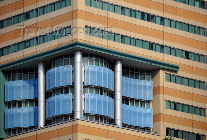 taiwan24: Taipei, Taiwan: façade detail of the National Taiwan University Children's Hospital - photo by M.Torres - (c) Travel-Images.com - Stock Photography agency - Image Bank