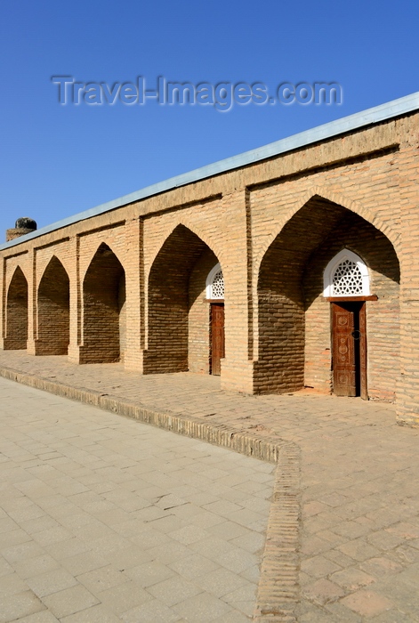 tajikistan34: Hisor, Tajikistan: arches leading to rooms in the old Madrassa, Islamic school - photo by M.Torres - (c) Travel-Images.com - Stock Photography agency - Image Bank