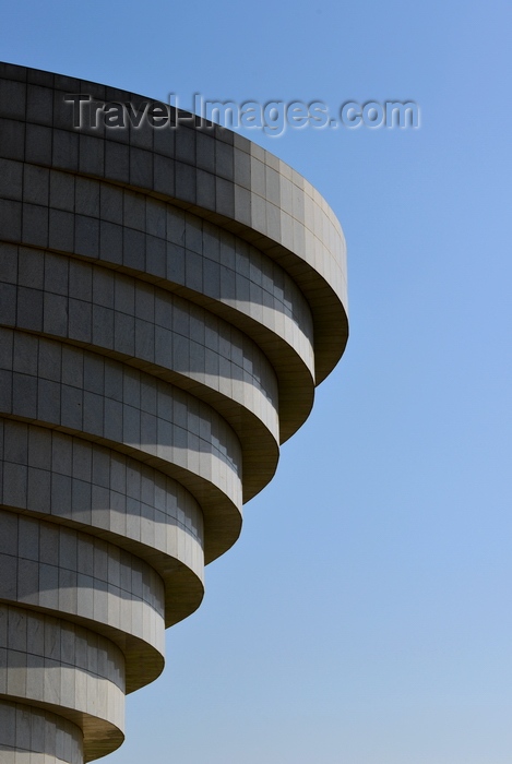 tajikistan62: Dushanbe, Tajikistan: architecture detail - Tajikistan National Museum, Ismoil Somoni Avenue - photo by M.Torres - (c) Travel-Images.com - Stock Photography agency - Image Bank