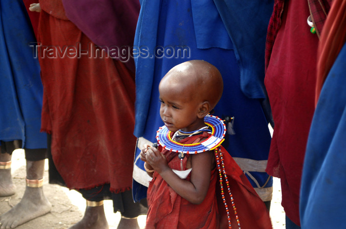 tanzania140: Tanzania - Child in a Masai village near Ngorongoro Crater - photo by A.Ferrari - (c) Travel-Images.com - Stock Photography agency - Image Bank