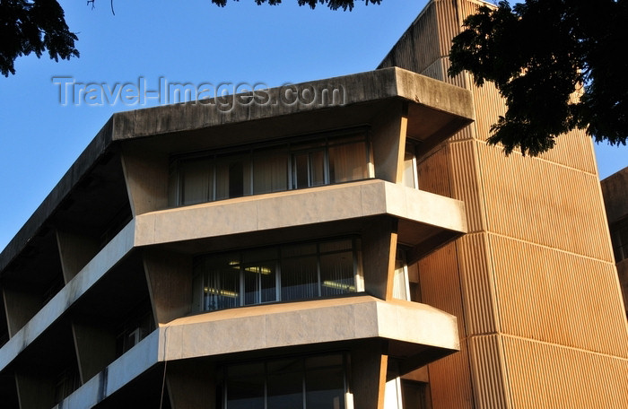 tanzania191: Dar es Salaam, Tanzania: ATC House detail - corner of Ohio Street and Garden Avenue - photo by M.Torres - (c) Travel-Images.com - Stock Photography agency - Image Bank