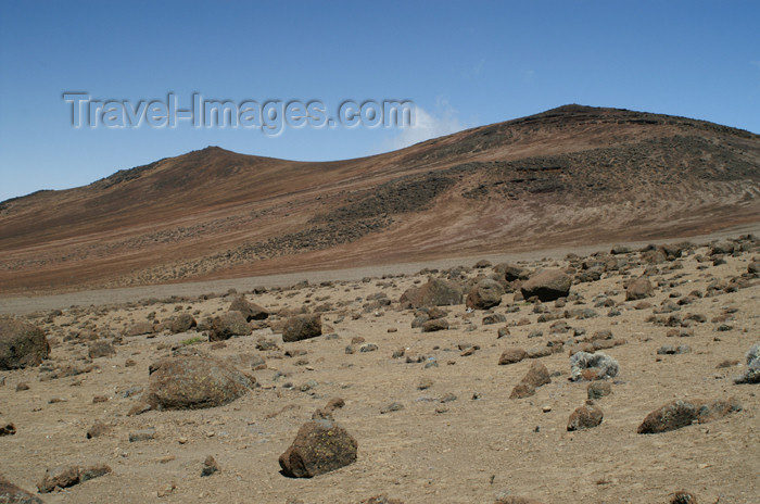 tanzania60: Tanzania - Kilimanjaro NP: Marangu Route - day 4 - in the Saddle - photo by A.Ferrari - (c) Travel-Images.com - Stock Photography agency - Image Bank