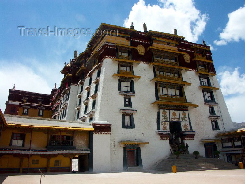 tibet14: Tibet - Lhasa: at the Potala Palace - photo by P.Artus - (c) Travel-Images.com - Stock Photography agency - Image Bank