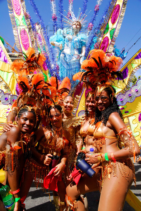 trinidad-tobago116: Port of Spain, Trinidad and Tobago: pretty girls at the carnival celebrations - photo by E.Petitalot - (c) Travel-Images.com - Stock Photography agency - Image Bank