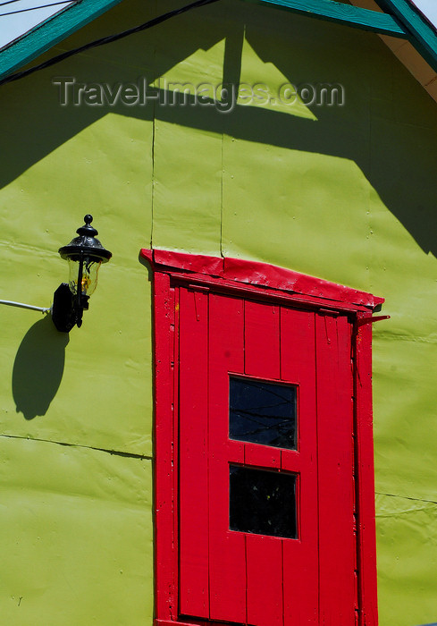 trinidad-tobago39: Scarborough, Tobago: strong colours of a Tobagan house - photo by E.Petitalot - (c) Travel-Images.com - Stock Photography agency - Image Bank