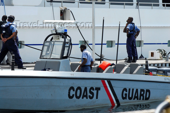 trinidad-tobago53: Port of Spain, Trinidad: Coast Guard in the harbour - photo by E.Petitalot - (c) Travel-Images.com - Stock Photography agency - Image Bank