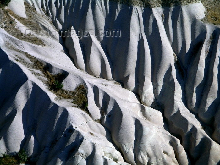 turkey133: Turkey - Cappadocia - Goreme / Korama (Nevsehir province): eroded hillsides from the air - UNESCO World Heritage Site - photo by R.Wallace - (c) Travel-Images.com - Stock Photography agency - Image Bank