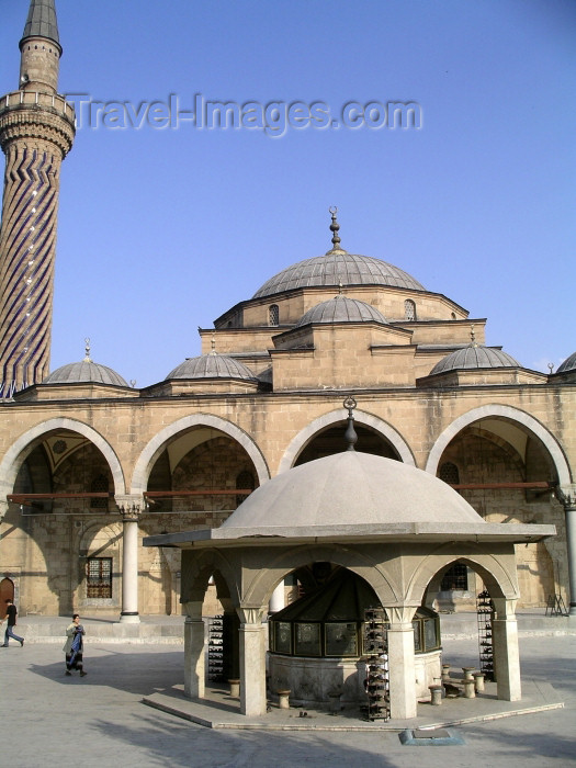 turkey148: Turkey - Egirdir, Isparta province, Mediterranean Region: mosque - ablutions fountain - photo by R.Wallace - (c) Travel-Images.com - Stock Photography agency - Image Bank