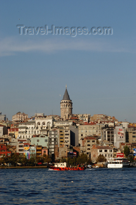 turkey200: Istanbul, Turkey: the golden horn and Galata tower - Beyoglu - photo by J.Wreford - (c) Travel-Images.com - Stock Photography agency - Image Bank