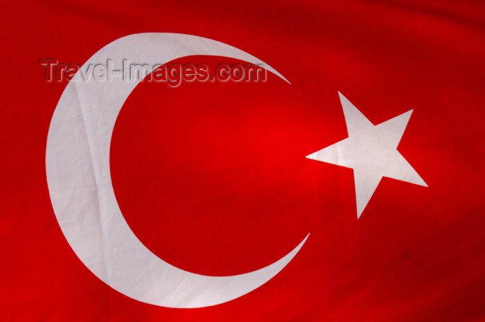 turkey213: Turkey - Istanbul / Istambul: Turkish flag - Ay Yildiz - al sancak - photo by J.Wreford - (c) Travel-Images.com - Stock Photography agency - Image Bank