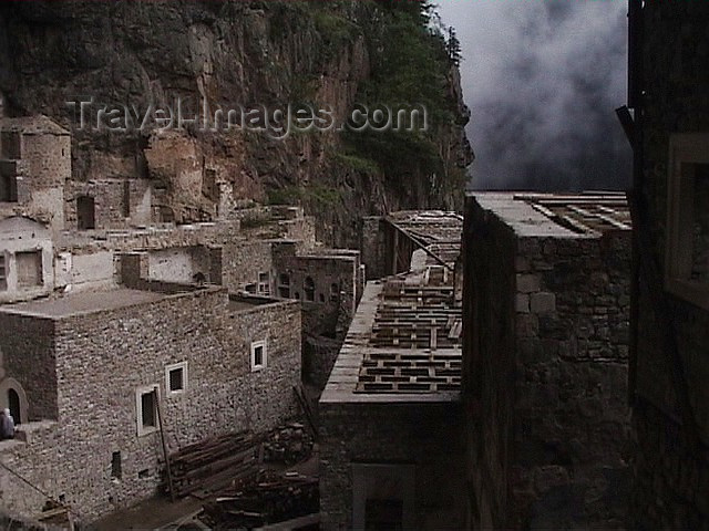 turkey22: Turkey - Sumela (Trabzon province): monastary in the mountain - photo by A.Slobodianik - (c) Travel-Images.com - Stock Photography agency - Image Bank