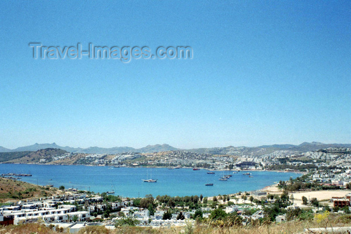 turkey220: Turkey - Gumbet (Mugla Province) : the bay - Aegean sea - photo by M.Bergsma - (c) Travel-Images.com - Stock Photography agency - Image Bank