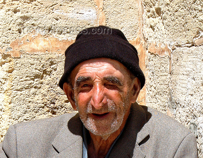 turkey263: Mardin, Southeastern Anatolia, Kurdistan,Turkey: old man at the Syrian Orthodox monastery - photo by C. le Mire - (c) Travel-Images.com - Stock Photography agency - Image Bank