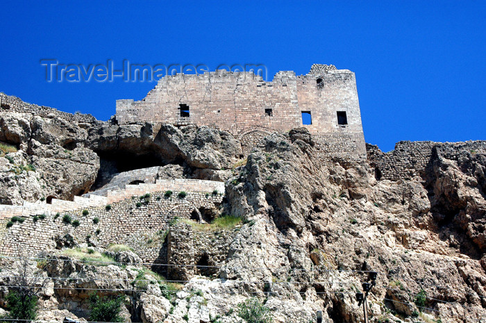 turkey267: Turkey - Mardin: the citadel / fortress / castle - castillo - photo by C. le Mire - (c) Travel-Images.com - Stock Photography agency - Image Bank