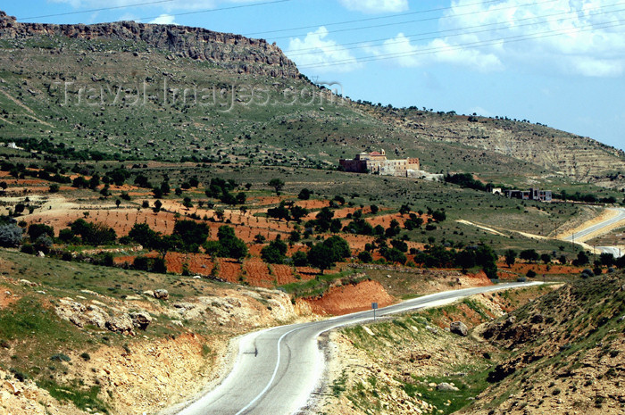 turkey275: Turkey - Mardin: road to Dayr Zafaran - the Saffron Monastery - photo by C. le Mire - (c) Travel-Images.com - Stock Photography agency - Image Bank