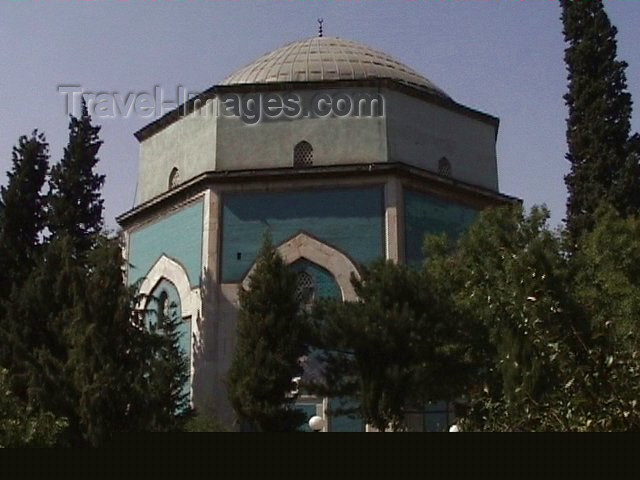 turkey32: Turkey - Bursa / BTZ: the Green Tomb of Sultan Mehmet I - Yesil Turbe - photo by A.Slobodianik - (c) Travel-Images.com - Stock Photography agency - Image Bank