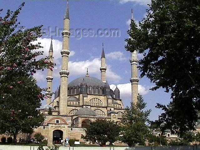turkey33: Turkey - Edirne / Adrianople (Thrace / Trakya): Suleyman mosque / Selimiye Cammi - architect: Sinan for Sultan Selim II - photo by A.Slobodianik - (c) Travel-Images.com - Stock Photography agency - Image Bank
