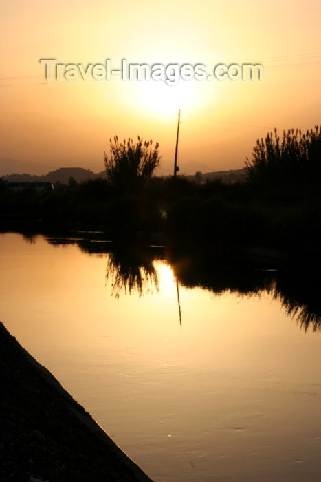 turkey341: Turkey - Aspendos / Belkis, Antalya Province - Mediterranean region: sunset by the banks of the Köprü Çayi river - photo by C.Roux - (c) Travel-Images.com - Stock Photography agency - Image Bank