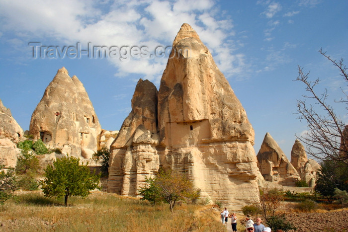 turkey360: Turkey - Cappadocia - Valley of Love: conic hills - photo by C.Roux - (c) Travel-Images.com - Stock Photography agency - Image Bank