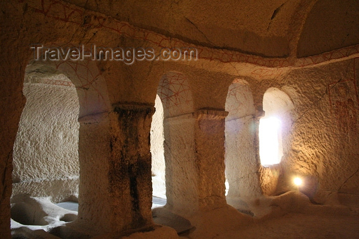 turkey368: Turkey - Cappadocia - Göreme: light and shadow - rock-cut church - Goreme Open Air Museum - photo by C.Roux - (c) Travel-Images.com - Stock Photography agency - Image Bank