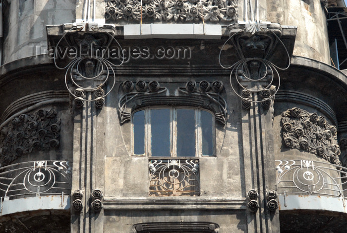 turkey402: Istanbul, Turkey: art deco detail - on Ankara Caddesi - Eminönü District - photo by M.Torres - (c) Travel-Images.com - Stock Photography agency - Image Bank