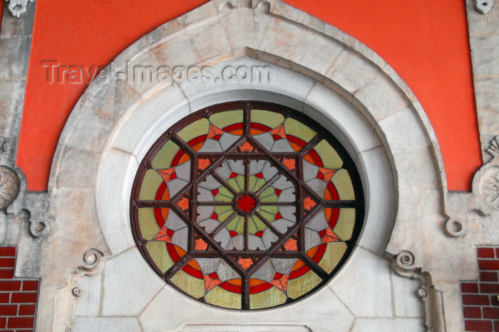 turkey474: Istanbul, Turkey: decorated window - Sirkeci Train Station - Eminönü District - photo by M.Torres - (c) Travel-Images.com - Stock Photography agency - Image Bank