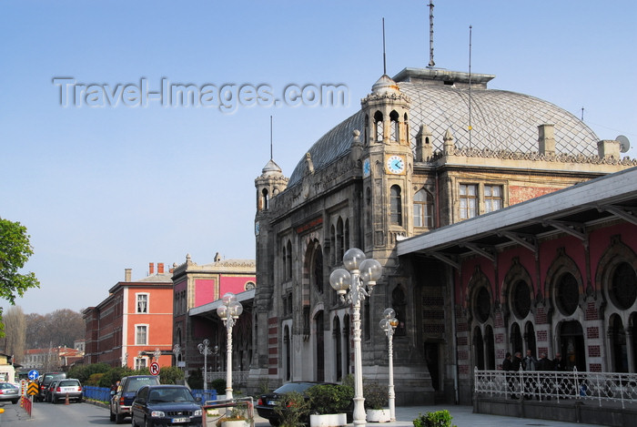 turkey479: Istanbul, Turkey: Sirkeci terminal - the terminus of the Orient Express train - by Prussian architect August Jachmund - Eminönü District - photo by M.Torres - (c) Travel-Images.com - Stock Photography agency - Image Bank