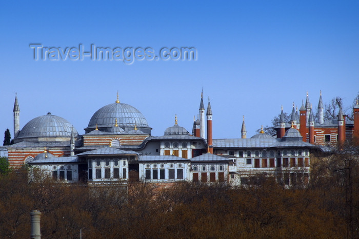 turkey492: Istanbul, Turkey: Topkapi Palace - south façade - Eminönü District - photo by M.Torres - (c) Travel-Images.com - Stock Photography agency - Image Bank