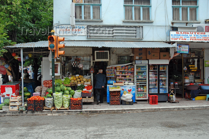 turkey530: Yusufeli / Perterek, Artvin Province, Black Sea region, Turkey: grocery shop - photo by W.Allgöwer - (c) Travel-Images.com - Stock Photography agency - Image Bank