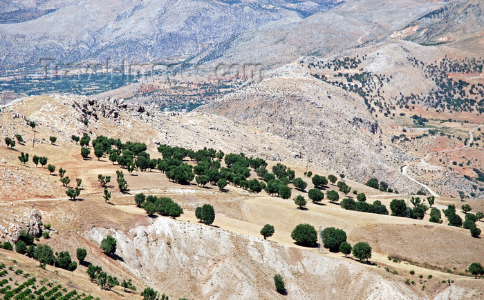 turkey587: Adiyaman province, Southeastern Anatolia, Turkey: Taurus mountains landscape - looking down - photo by W.Allgöwer - (c) Travel-Images.com - Stock Photography agency - Image Bank