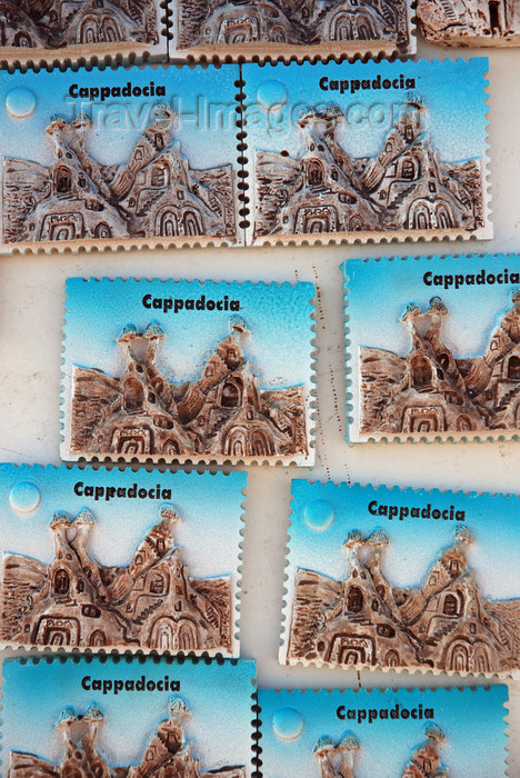 turkey631: Cappadocia - Göreme, Nevsehir province, Central Anatolia, Turkey: souvenir stamps in ceramic - photo by W.Allgöwer - (c) Travel-Images.com - Stock Photography agency - Image Bank