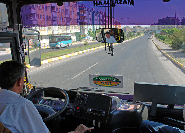 turkey635: Cappadocia - Nevsehir, Central Anatolia, Turkey: public transportation - traveling in a dolmus - photo by W.Allgöwer - (c) Travel-Images.com - Stock Photography agency - Image Bank