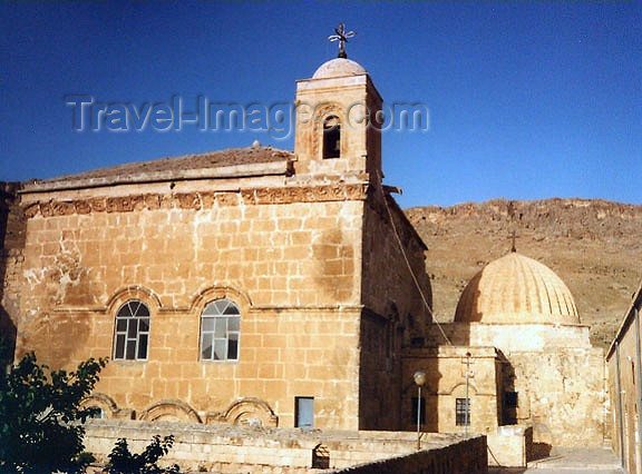 turkey67: Turkey - Mardin - Dayr el Zafaran / Dayr Zafaran / Deir Zafaran - Kurdistan (Mardin province): the Saffron Monastery - Syrian Orthodox Church - photo by G.Frysinger - (c) Travel-Images.com - Stock Photography agency - Image Bank